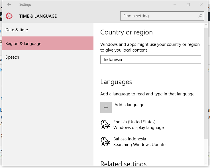 Cara Mengganti Bahasa Di Windows 10 Single Language